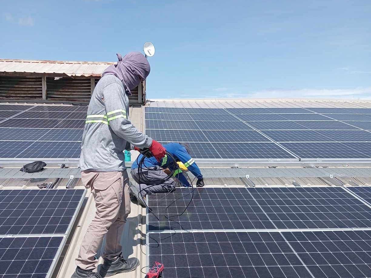 614.35 kWp Rooftop Solar – Manufacturing, Cabuyao — site photo