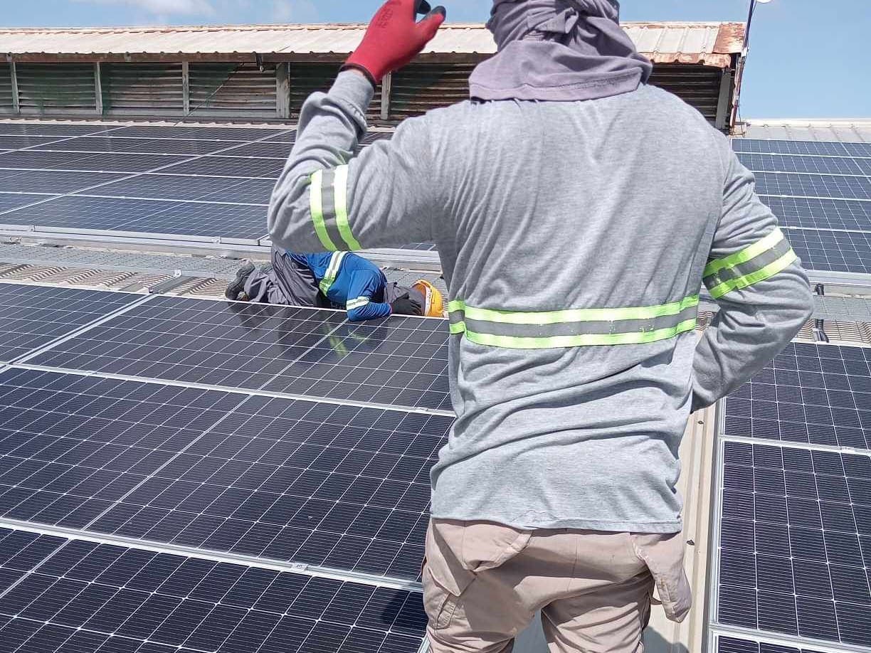 614.35 kWp Rooftop Solar – Manufacturing, Cabuyao — site photo