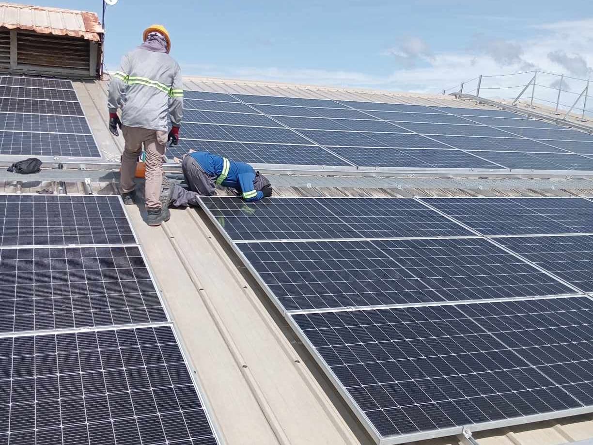614.35 kWp Rooftop Solar – Manufacturing, Cabuyao