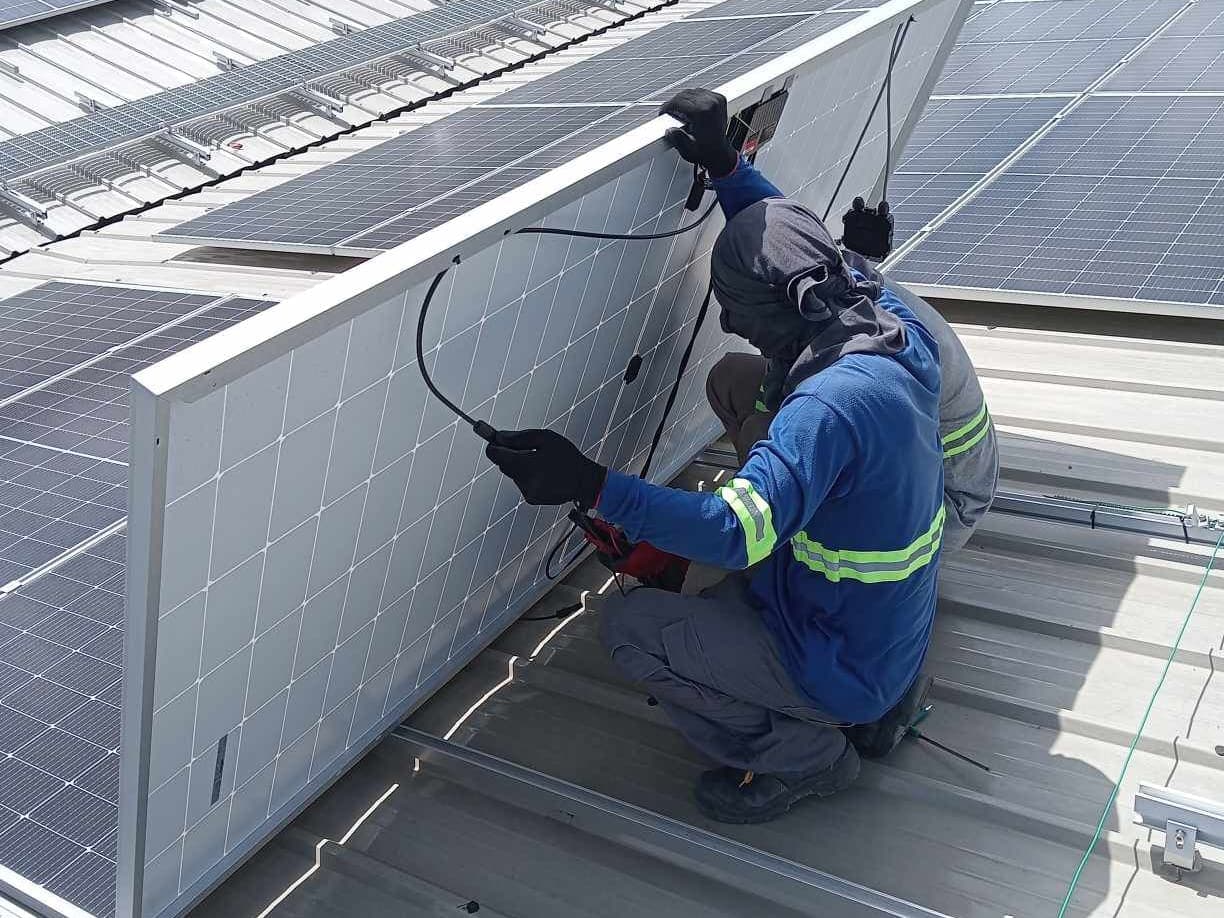 614.35 kWp Rooftop Solar – Manufacturing, Cabuyao — site photo