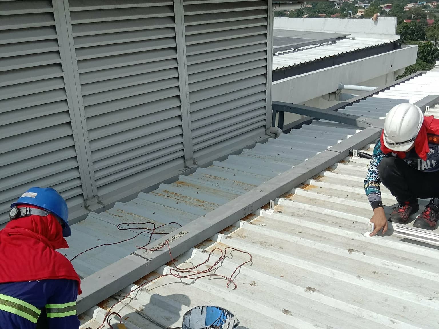 103.24 kWp Solar Lease – Healthcare, Biñan, Laguna — site photo