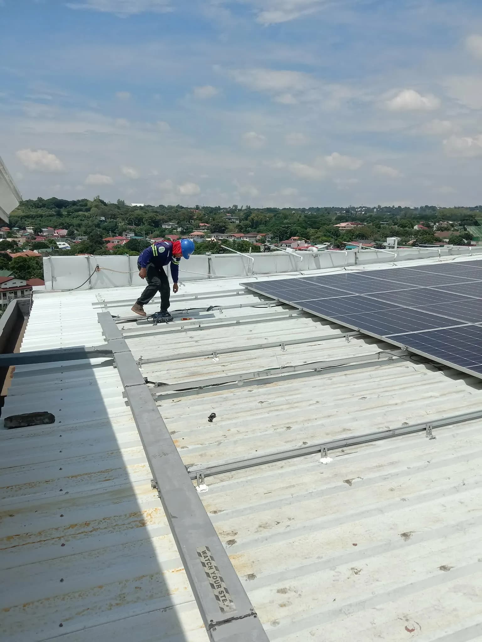 103.24 kWp Solar Lease – Healthcare, Biñan, Laguna — site photo