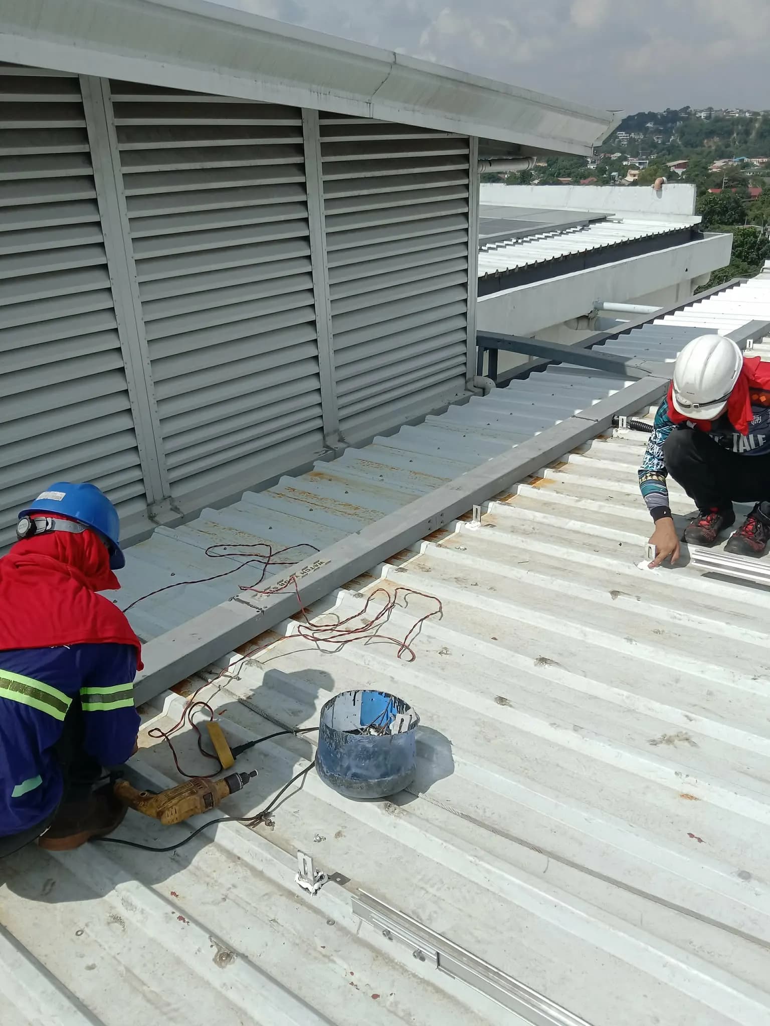 103.24 kWp Solar Lease – Healthcare, Biñan, Laguna — site photo