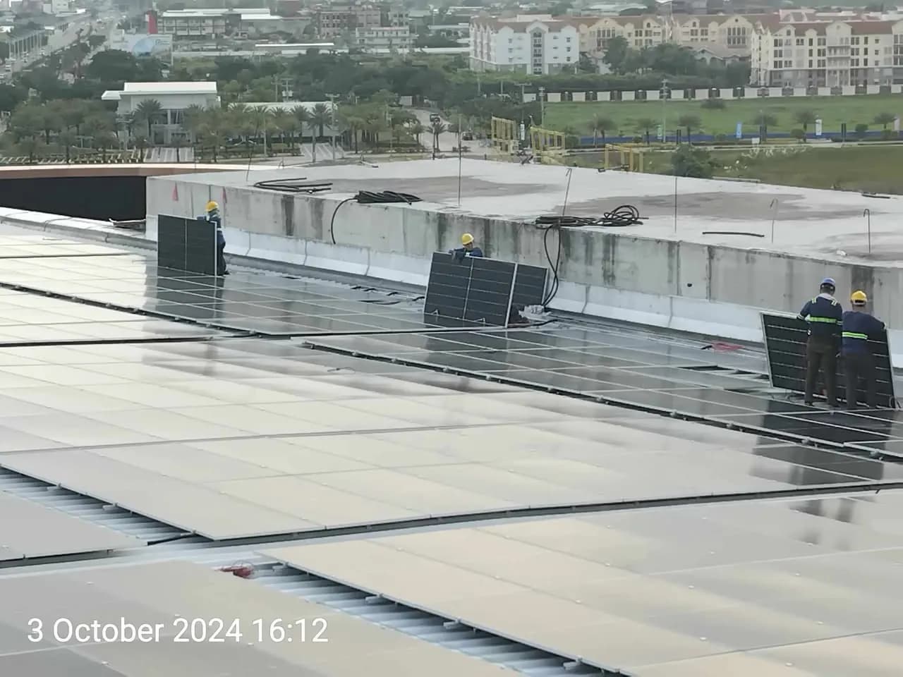 1.4 MWp Rooftop Solar – Resort, Cebu City, Cebu — site photo