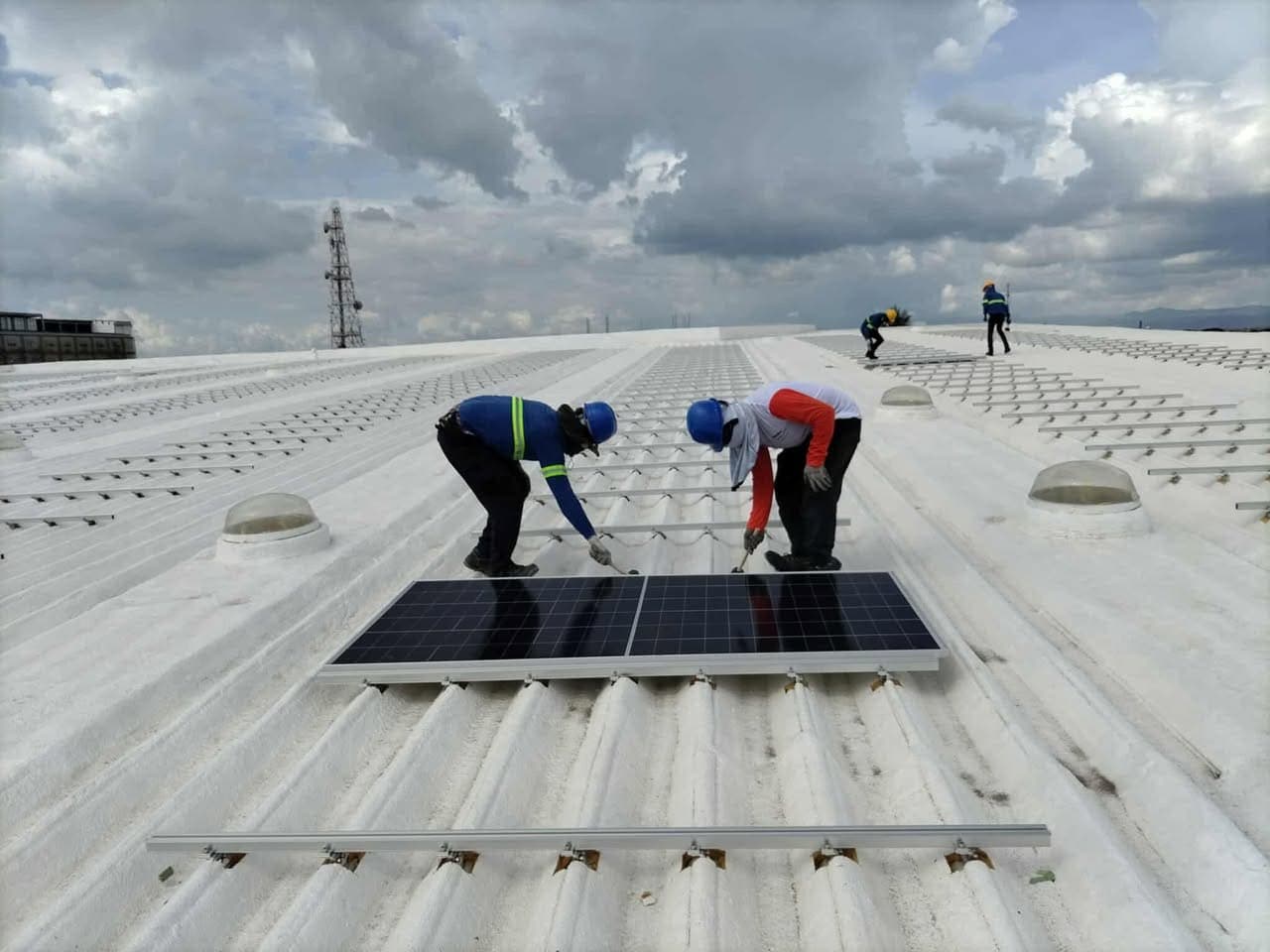1.05 MWp Solar PV – Retail, Cabanatuan, Nueva Ecija — site photo